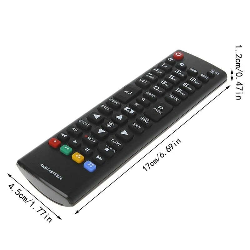 Новый пульт дистанционного управления ABS Smart TV AKB74915324 для ЖК телевизора LG 17x4 5x2 2