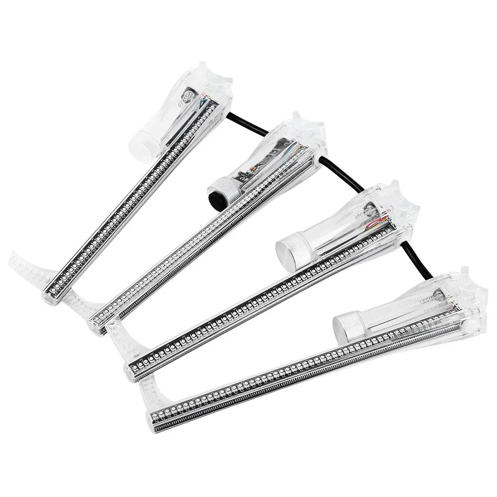 Discount Cycle Zone Pro DIY Bicycle Light Cycling 416 / 256 LEDs Waterproof Colorful Changing Video Pictures Bike Wheel Spoke Bike Light 2