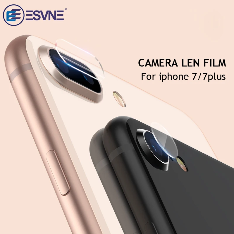 

ESVNE 2.5D Camera Lens Film Tempered Glass for iphone 7 Back Cover Lens Screen Protector for Iphone 7 plus Camera Glass