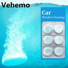 Buy 6 Pcs Amazing Auto Windscreen Cleaner Car Windscreen Cleaning Agent Pills Effervescent Tablets Glass Water Solid Wiper Cleaner Free Shipping
