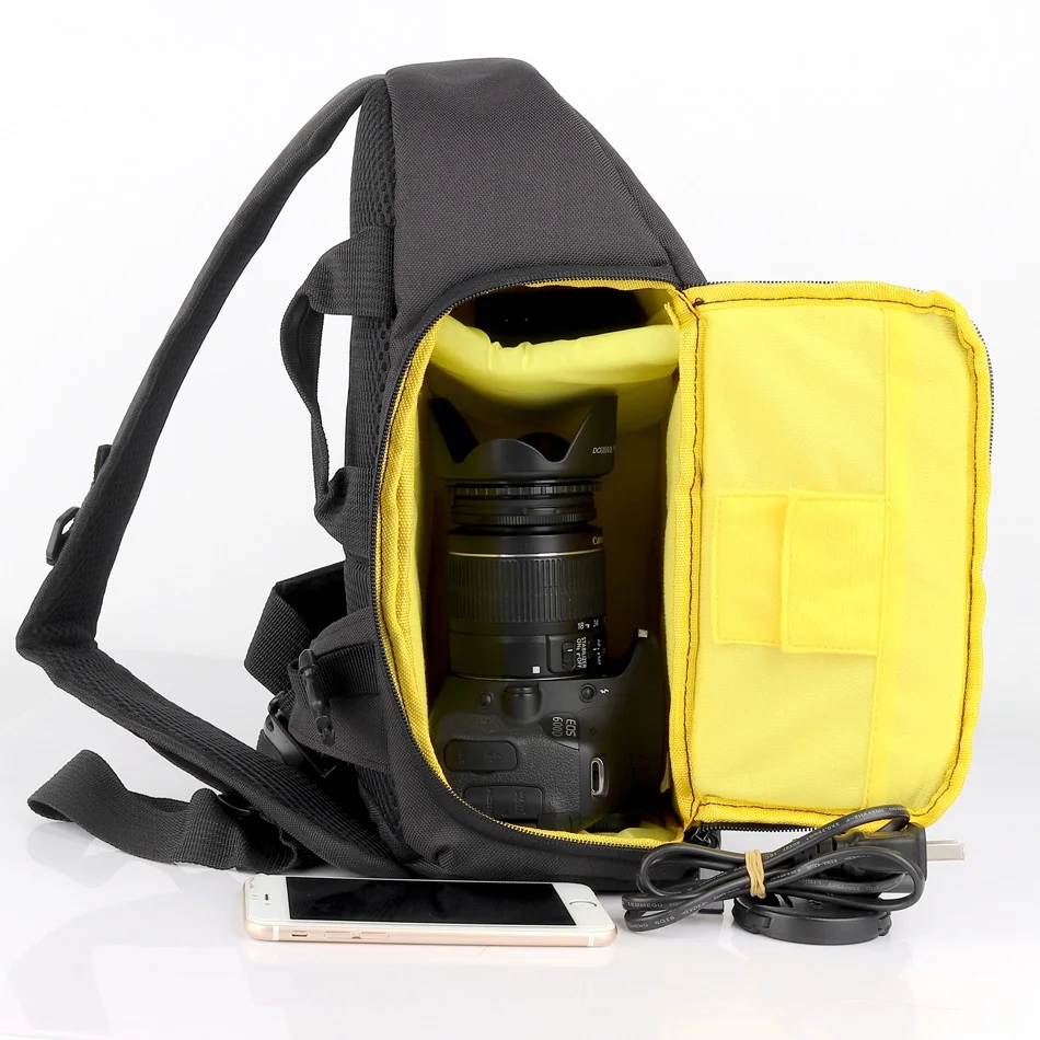 DSLR Camera Bag Photo Backpack For Canon T6i T5i T6 T5 SX60 77D 700D
