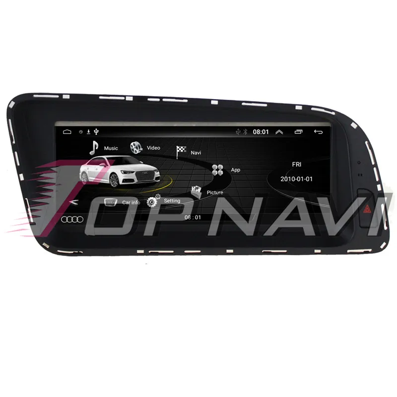Best Topnavi Android 6.0 Car Player Radio Video For Audi Q5 (2010 2011 2012 2013 2014 2015 2016 2017) Stereo GPS Navigation NO DVD 1