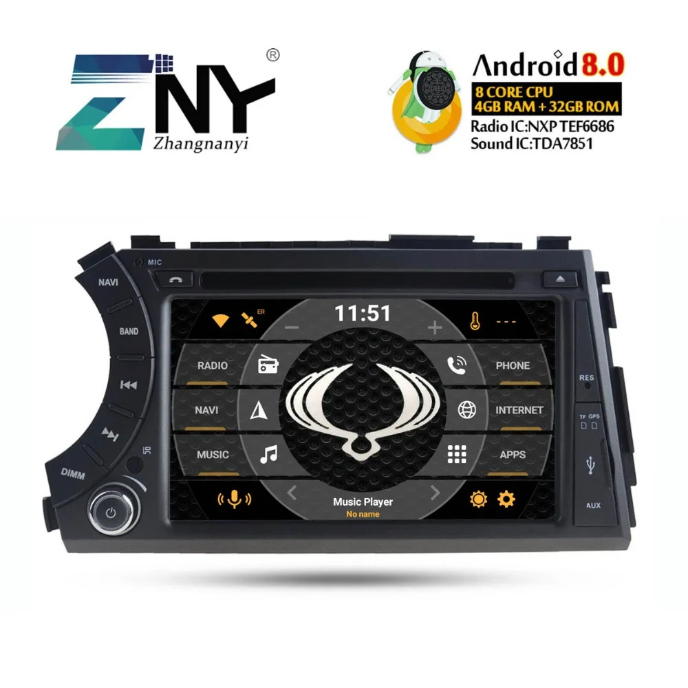 

4GB RAM 7" IPS Display Android 8.0 Car Stereo GPS For SsangYong Kyron Actyon Sports Tradie Korando 2 Din DVD Radio FM Navigation