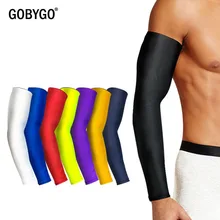 GOBYGO 1 шт. спортивный рукав ледяная ткань манга теплый летний УФ-защита Бег Баскетбол Волейбол Велоспорт солнцезащитные ленты