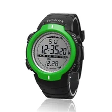 Высококачественные водонепроницаемые мужские часы для улицы спортивные мужские цифровые светодиодный кварцевые наручные часы с будильником Erkek Kol Saati