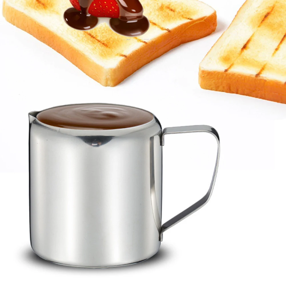 Kitchen Coffee Latte Home Stainless Steel Polished Restaurants Milk Jug Jar Sugar Drink Catering Use Cream With Handle