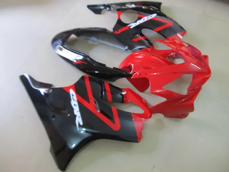 

Injection mold Fairing kit for HONDA CBR600F4I 04 05 06 07 CBR600 F4I 2004 2005 2007 ABS red black Fairings set+7gifts HF01