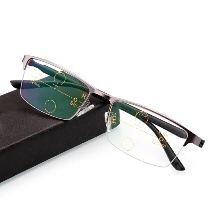 JN IMPRESSION, прогрессивные смарт-очки с зумом, очки для чтения, мужские для чтения, для чтения, близкого расстояния, диоптрий