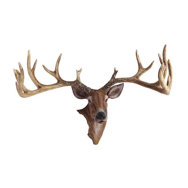 

White-tailed Deer Hanging Creative Home Soft Decorations in 28-degree American Country Style