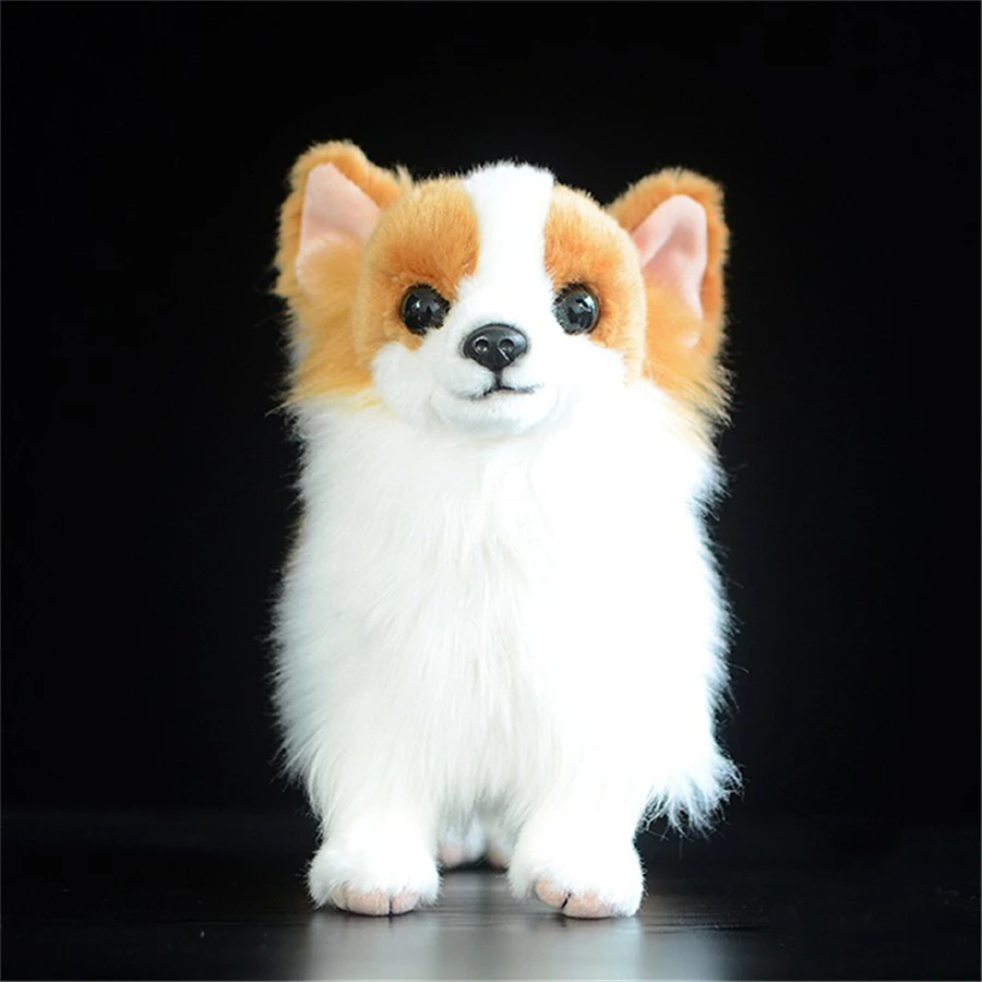 Pomeranian Dog Toy Stuffed Animal Soft Children Dolls Kawaii Simulation