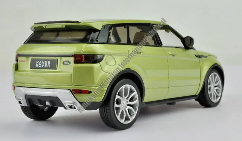 1:24 Масштаб Литой Сплав металла роскошная модель автомобиля SUV для Range Rover Evoque коллекция класса Модель звук и светильник игрушки автомобиль