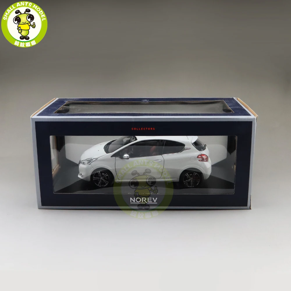 1/18 Norev peugeot 208 GTI 2013 литая модель автомобиля игрушки Дети Мальчики Девочки Подарки