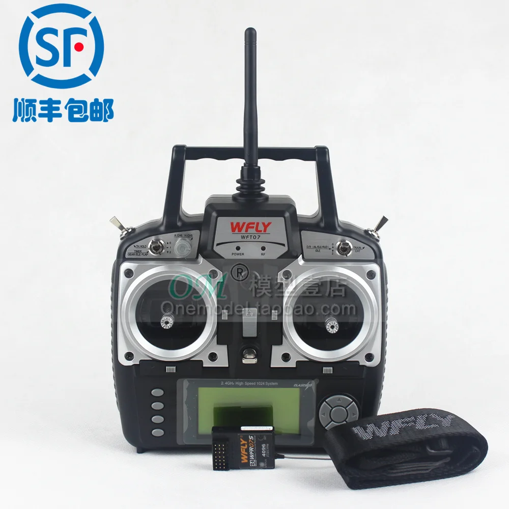 

Om Model Fitted Wing Shaft Wfly 2.4g Wfly Remote Controller WFT07
