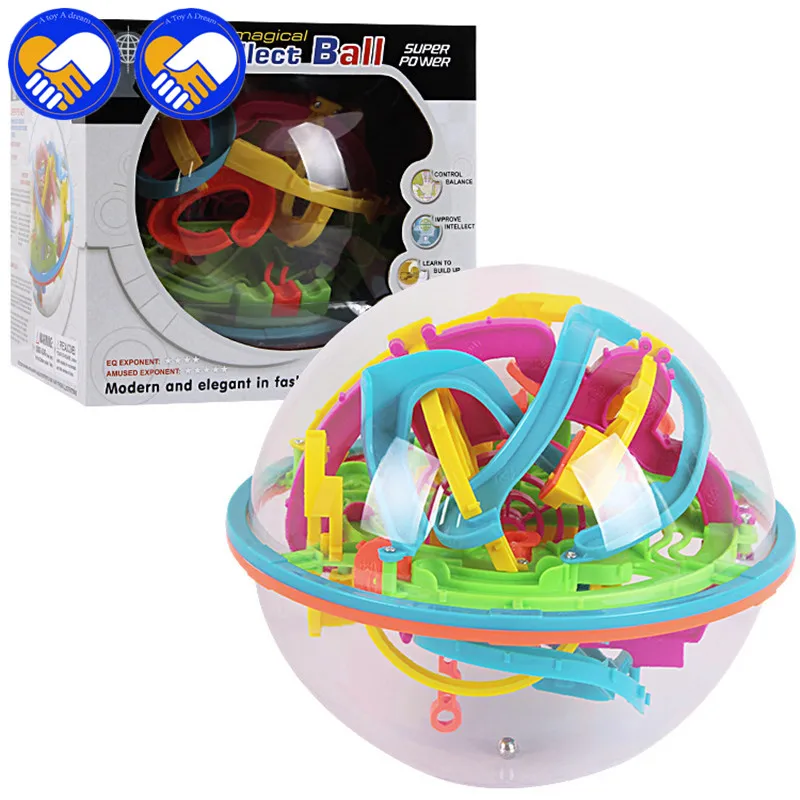 3D волшебный лабиринт шар Perplexus Интеллектуальный детские игрушки мраморная
