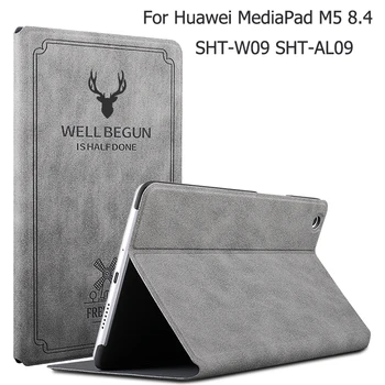 

Case For Huawei MediaPad M5 8.4 SHT-W09 SHT-AL09 Auto Wake Sleep Stand Flip Magnetic Smart Cover