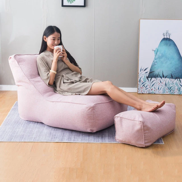 Us 108 46 21 Off Creative Korean Personality Lazy Couch Bean Bag Single Washable Bedroom Balcony Cute Small Sofa Net Red In Living Room Sofas From