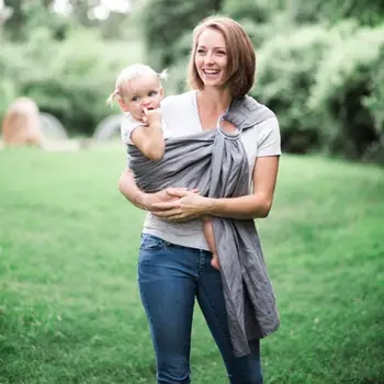 

Multi-functional Children Nursing Strap Baby Sling Carrier Strap Cotton Wrap Breathable Breastfeed