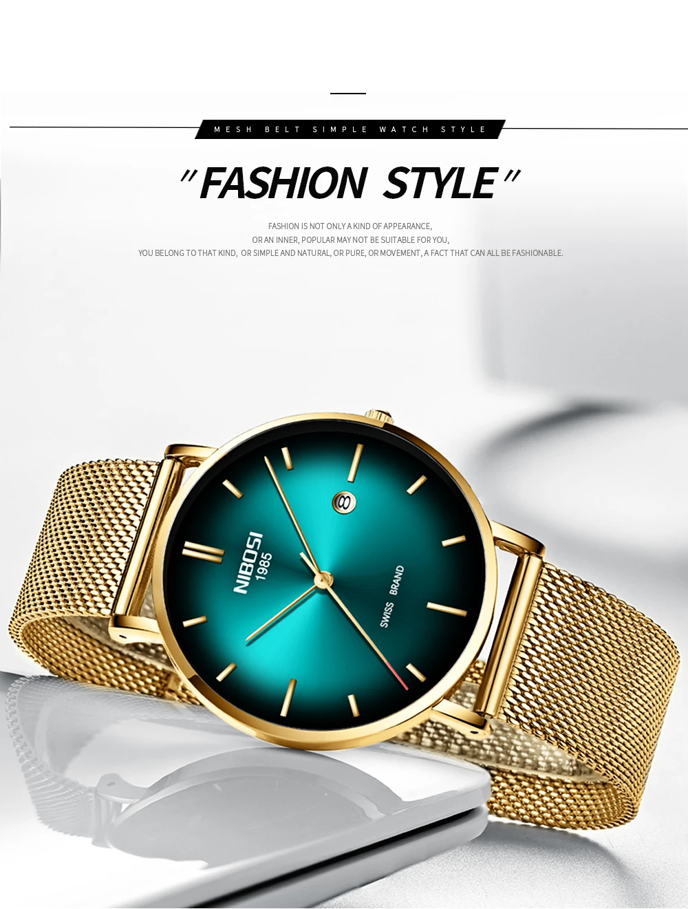 NIBOSI Men And Women Watches Top Brand Luxury Unisex Watch Waterproof Classic Simple Quartz Wrist Watch Erkek Kol Saati Relogios (12)