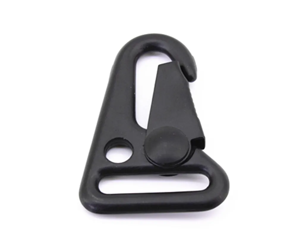 

20pcs Buckle HK 1" Sling Clips Spring Snap Hook Rifle Gun Tactical Accessory QD Buckle Metal Hook wholesale 2016