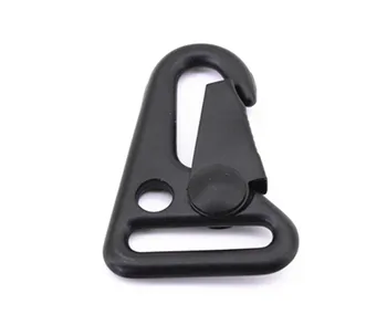 

20pcs Buckle HK 1" Sling Clips Spring Snap Hook Rifle Gun Tactical Accessory QD Buckle Metal Hook wholesale 2016