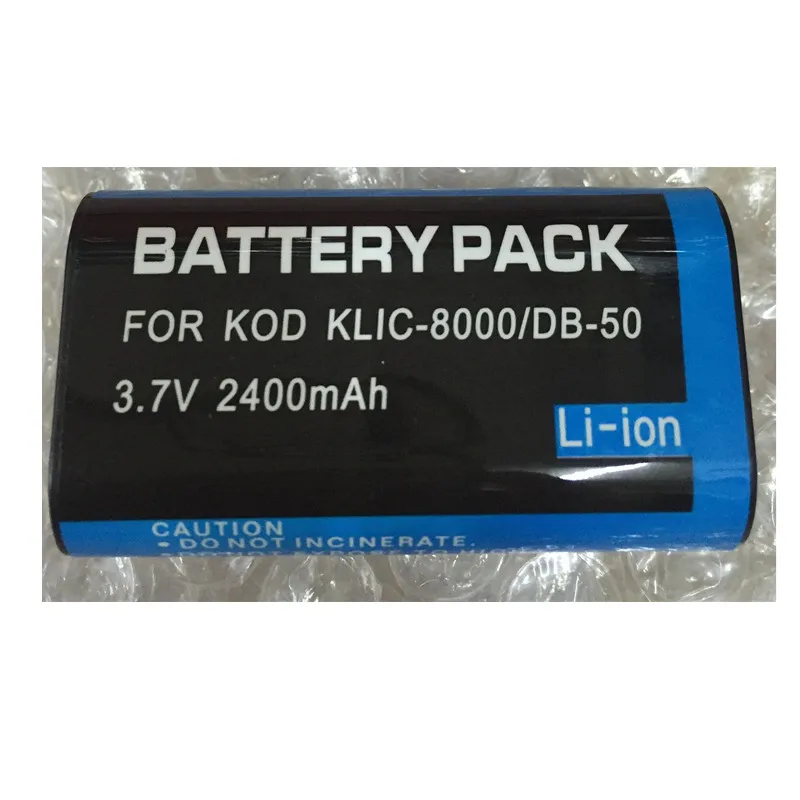 Kastar Replacement Battery for Kodak KLIC-8000 & Kodak Z1015 IS Kodak Z1085  IS Compatible for Kodak、for KLIC-8000 バッテリー DB-50 Z1012 Z1015 Z1085 Z