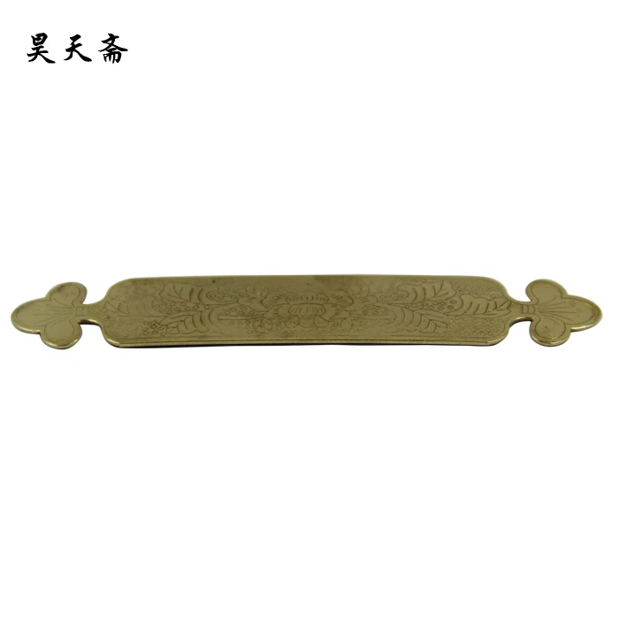 [Haotian vegetarian] Chinese home copper fittings / Decoration Accessories / single bread corner Copper Corner HTG-113