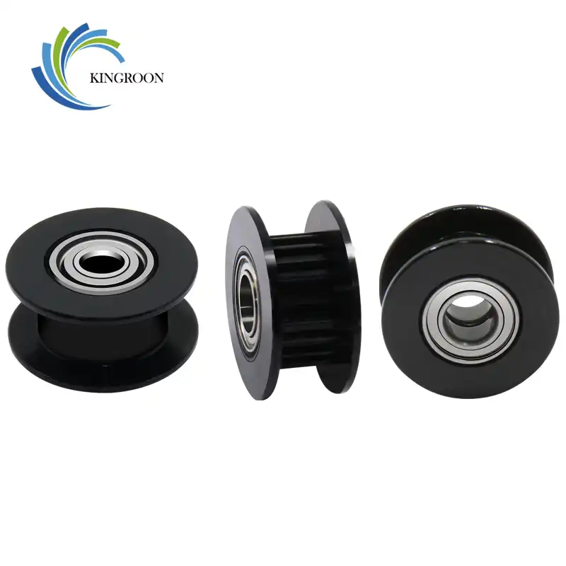 5PCS GT2 Idler Timing Pulley 16//20 Tooth 3//5mm Bore For 6mm Belt 3D Printer