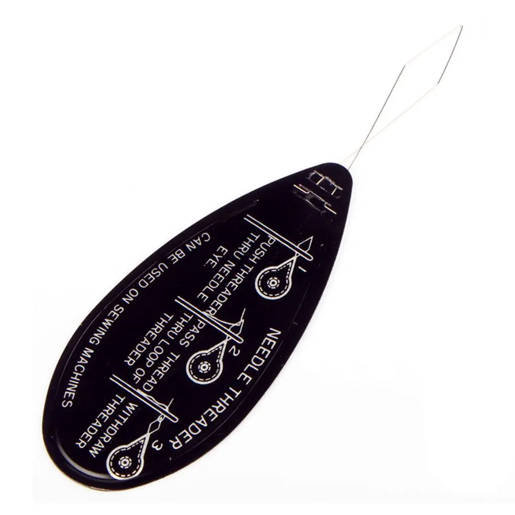 

DIY Plastic Wire Needle Threader Needle Insert Sewing Tools Threading Accessaries BlackCrafts Thread Guide
