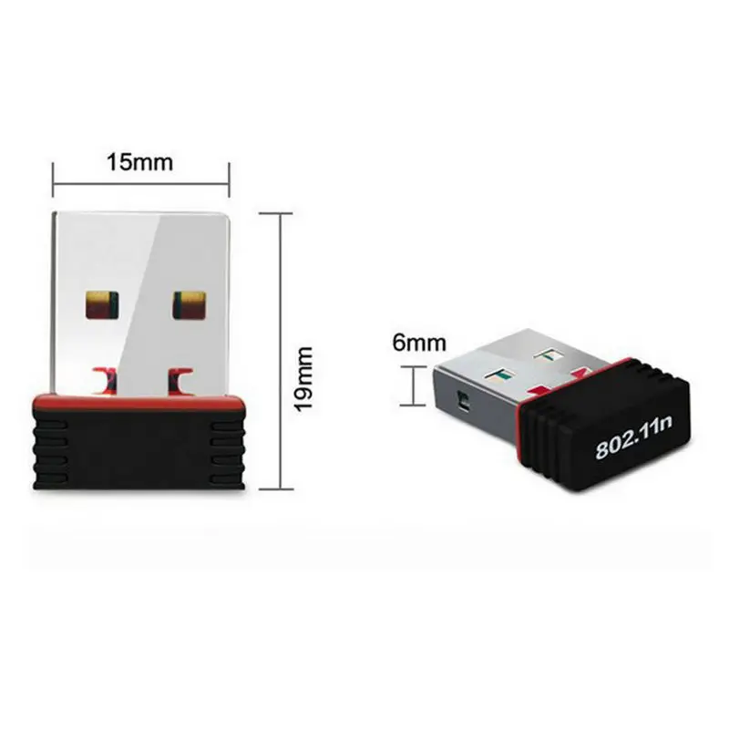 Realtek USB беспроводной 802.11B/G/N Lan Карта Wifi сетевой адаптер RTL8188