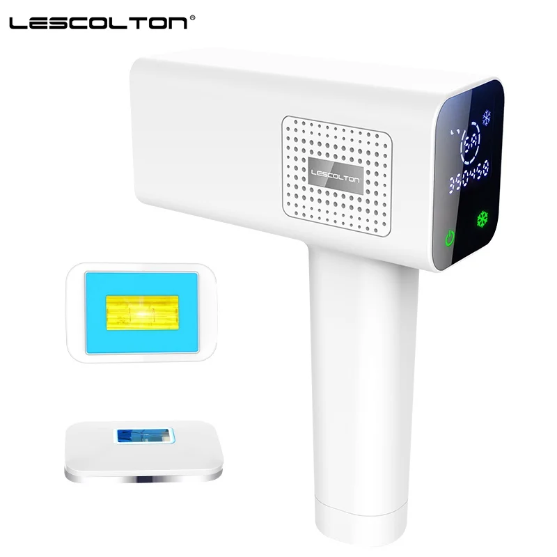 Lescolton 2019 Новый Icecool 4в1 IPL лазерная эпиляция машина лазерная эпиляция удаление волос постоянное электрическое depilador a лазер