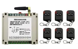 Новый DC12V 24 V 36 V 48 V 10A 2CH Беспроводной РЧ пульт дистанционного управления Управление переключатель 6 * солнцезащитные очки "кошачий глаз"