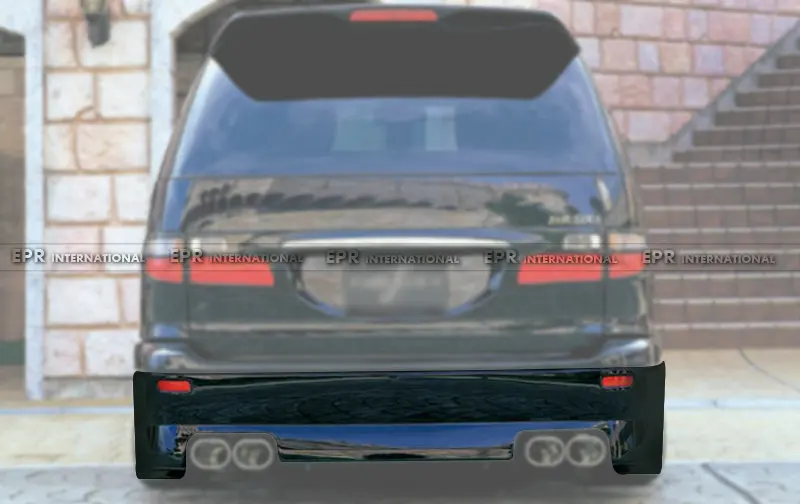 FRP зад бампер для toyota estima ACR XR30 XR40 2000-2003 FAB Стиль Стекло углеродного волокна заднего