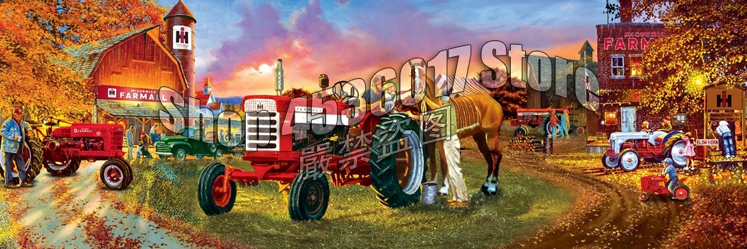 

5d Diy Diamond Painting Art Farmall Horsepower Farm Cross Stitch Diamond Embroidery full Mosaic Paintings Home Decor Gifts