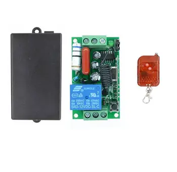 

10PCS/Lots Remote Control Switch AC 220V 1CH Lighting Switches Remote ON OFF Light Lamp SMD Power RemoteSwitch System 433MHZ