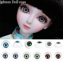 1 пара акриловых BJD глаз для SD куклы 1/3 BJD кукла темно-зеленый Синий Глазные яблоки игрушка DIY куклы аксессуары детские игрушки