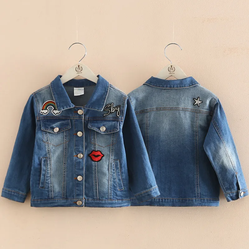 Baby Girls Denim Jacket Jeans Jackets For Girl Baby Denim Jackets Girls