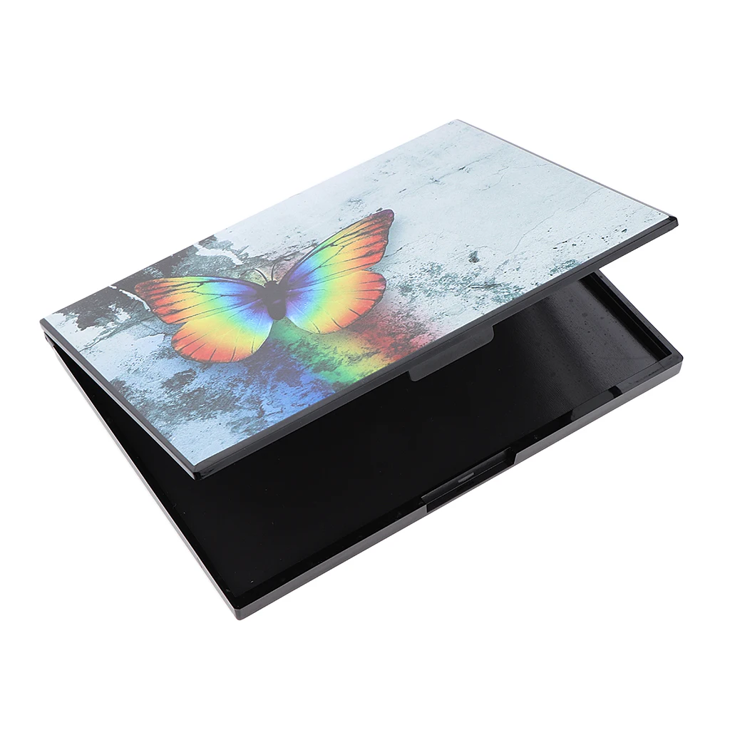 Empty Magnetic Palette with Mirror Cosmetic Container Case For Eyeshadow Blush Highlight Bronzer Powder