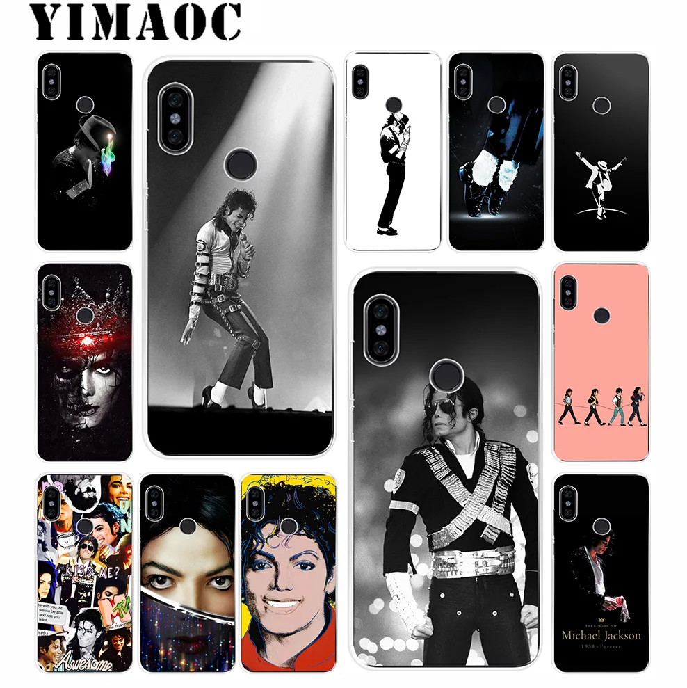 Мягкий силиконовый чехол YIMAOC с Майклом Джексоном для Xiaomi Redmi 6 6A 5A 5 S2 Puls Note 8 7 4X4 4A Pro