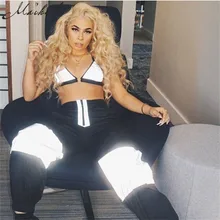 Macheda женский летний серый светоотражающий бюстгальтер бра на бретелях с кольцом спереди