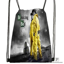 Custom Breaking Bad Drawstring Backpack Bag Cute Daypack Kids Satchel Black Back 31x40cm 180531 03 71