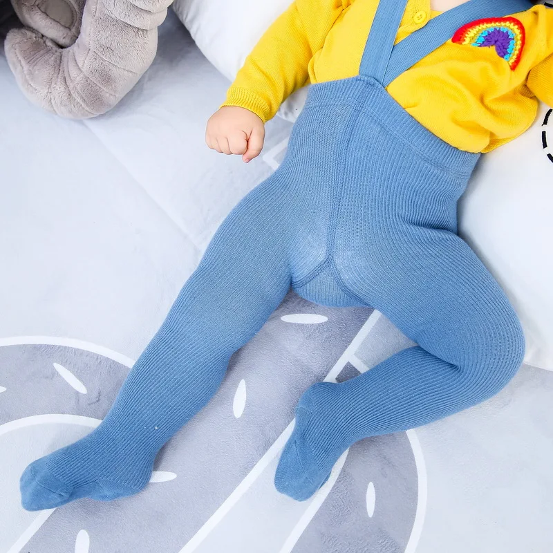 Pantimedias de algodón suave para bebés, medias ajustadas, informales