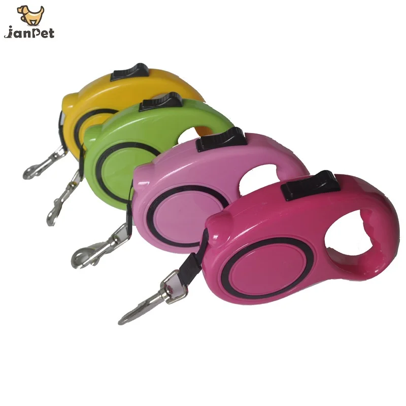 

JANPET 3M/5M Dog Walking Leashes Retractable Pet Dog Leash Extending Puppy Walk Leads Adjustable Dog Collar