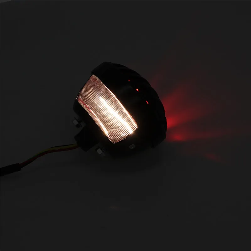 Neoteck 12V задний фонарь для мотоцикла с кронштейном номерного знака LED|Светодиодные