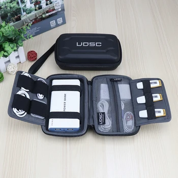 

Portable Digital Accessories Gadget Devices Organizer USB Cable Charger Tote Case Storage Bag Travel Organizer