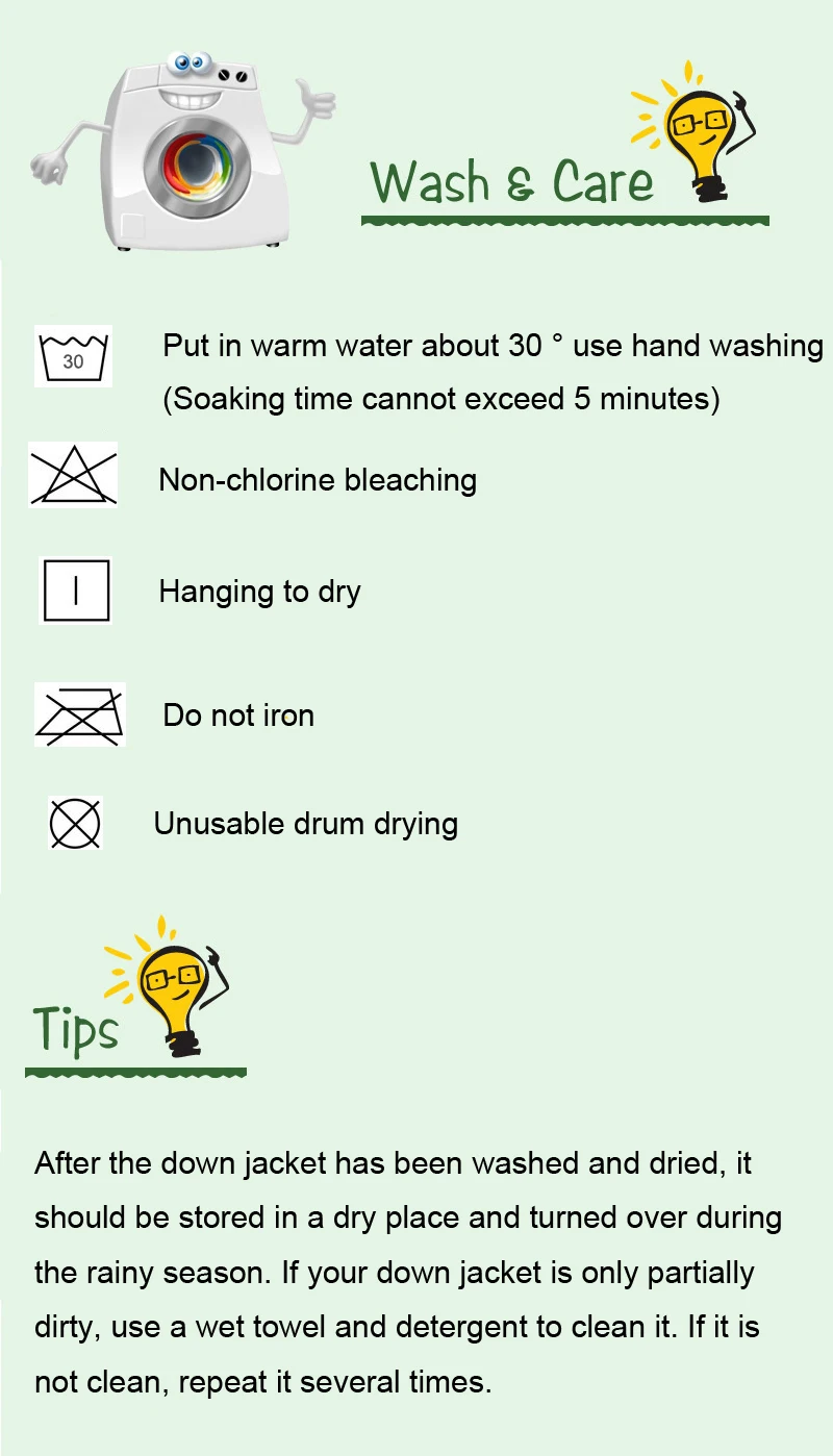 washing tips