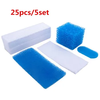 

25pcs/5 Set Thomas Twin / Genius Filter for Thomas 787203 Vacuum Cleaner Parts Twin Aquafilter Genius Aquafilter Filters