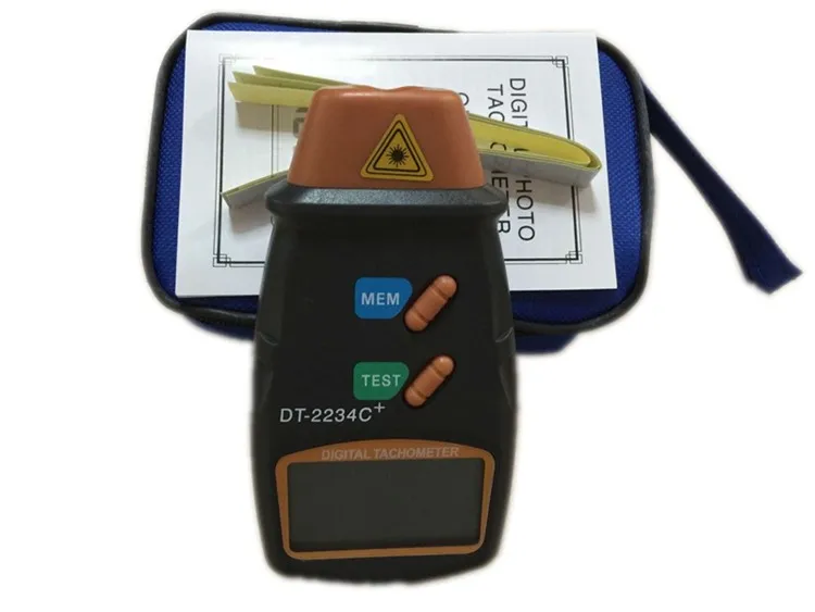 tacômetro digital tacômetro eletrônico sem contato para com marcas de fita refletora