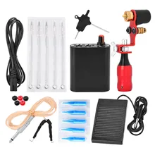 Новая фирма atomus 1 комплект высокого качества завершенный тонкое мастерство тату комплект оборудование тату машина боди-арт тату инструмент