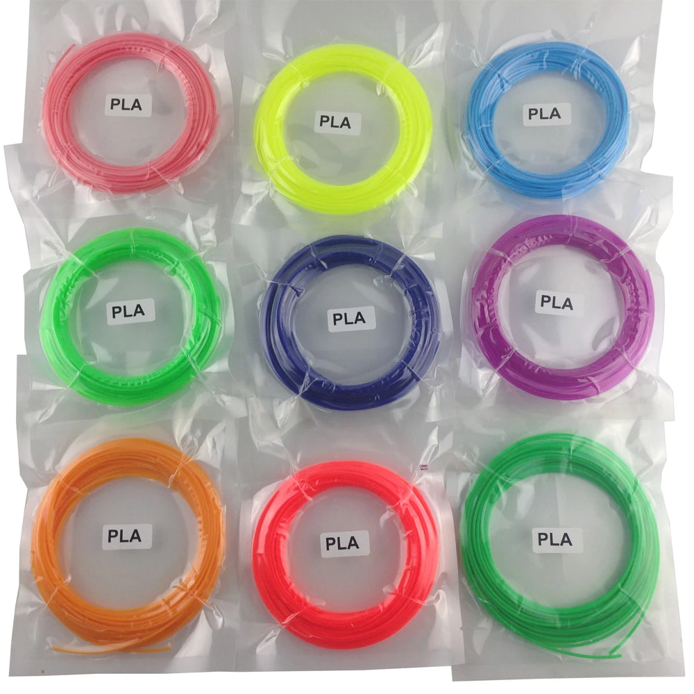 

10M 1.75mm PLA 3D Pen Filament 3D Printer Materials 43 Colors Environmental Non-Toxic Odorless