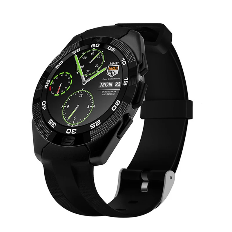 

G5 Smart Watch Sport Wristwatch Heart Rate Monitor Bluetooth Notification Call SMS Reminder for Android IOS for Samsung Xiaomi